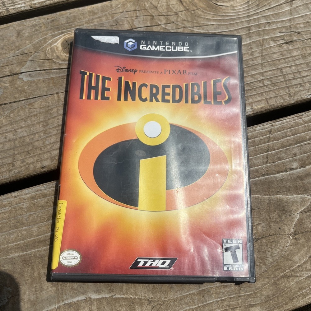 Incredibles (Nintendo GameCube, 2004) No Manual
